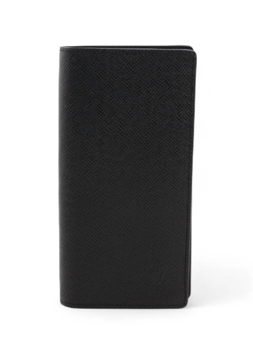 Louis Vuitton Taiga Brazza Long Wallet Black